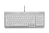 BakkerElkhuizen UltraBoard 960 tastiera USB AZERTY Francese Grigio chiaro, Bianco