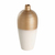 EGLO Saryksu Vase Flaschenförmige Vase Keramik Bronze, Weiß