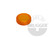 Extra starke Organisationsmagnete ø25mm für Glasboards aus NdFeB, in der Farbe transparent orange
