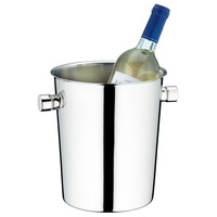 WMF Wein- / Sektkühler PURE | Maße: 30,5 x 25,5 x 22,5 cm Cromargan, poliert