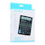 Kalkulator biurowy DONAU TECH, 16-cyfr. wyświetlacz, wym. 190x143x40 mm, czarny