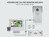 IP Video Türsprechanlage mit Türklingel und Kamera für Einfamilienhaus
