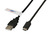 USB2.0 Anschlusskabel A-C St.-St., 1,0m, schwarz, Premium