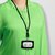 Durable Soft Recycled Fabric Lanyards with Safety Release| 10 Pack | Black