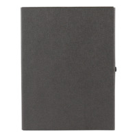ELBA Dokumentenmappe A4, aus 1,4 mm starker Hartpappe (RC), Füllvermögen: 8 cm (ca. 780 DIN A4-Blätter), mit 3 Einschlagklappen und Druckkopfverschluss, schwarz