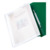 Oxford Schnellhefter A4 mit Sichttasche im Vorderdeckel, aus PP, für ca. 225 DIN A4-Blätter, grün