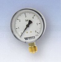 RF-Manometer 50 radial MDR 50 1/4" 0 - 6 bar