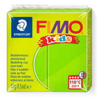 FIMO® kids 8030 Ofenhärtende Modelliermasse, Normalblock hellgrün