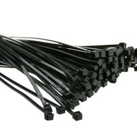 ValueX Cable Ties 300mm x 4.8mm Black (Pack 100)