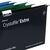 Rexel Crystalfile Extra (Foolscap) 15mm Polypropylene V-Based Suspension File Green (Pack 25)