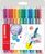 Stabilo PointMax Fibre Tip Pen 0.8mm Line Assorted Colours (Pack 12)