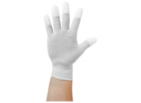ESD-Handschuhe aus Polyesterstrickg., fingerk. PU-beschichtet, Größe 2XL