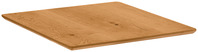 Tischplatte Acerios quadratisch; 70x70x2.5 cm (LxBxH); wildeiche; quadratisch