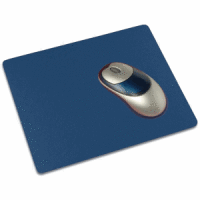 Mousepad 21x26cm blau