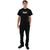Nisbets Unisex Printed T-Shirt Staff in Black - Cotton with Crew Neck - M