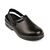 Lites Unisex Safety Slip On Clogs in Black with Removable Backstrap - 38
