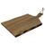 Olympia Chopping Board Wavy Handled in Acacia Wood - 305(W) x 215(D) mm