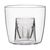 Unbranded Clear Bomber Cups Polystyrene Stackable Spirit Glass Pack of 10