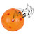 Glockenball, Hörball, Motorikball, Klangball für Sehbehinderte, ø 15 cm