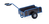 fetra® Handwagen, Ladefläche 845 x 545 mm, Siebdruckplatte, 4 Wände, Lufträder