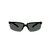 3M™ Solus™ 2000 Schutzbrillen, schwarz/grüne Bügel, Antikratz-Beschichtung + (K), graue Scheibe IR 3.0, S2030ASP-BLK