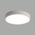 LED Deckenleuchte LONDON 3760/40, UGR<19, Ø 40cm, 22W 4000K 1679lm, On-Off, weiß