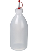 500ml Narrow neck bottles with dropping closure LDPE