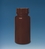 250ml Wide-mouth bottles with screw cap LDPE amber