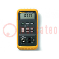 Meter: kalibrator; druk; Overdruk: 2x volledig bereik; 0,001÷24mA