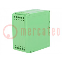 Enclosure: for DIN rail mounting; Y: 79.5mm; X: 40mm; Z: 74mm