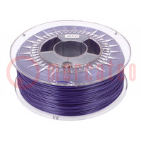 Filament: PET-G; Ø: 1.75mm; violet; 220÷250°C; 1kg