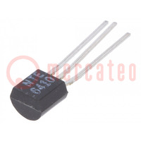 Transistor: UJT; unipolaire; 0,3W; TO92