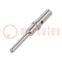 Contact; male; 16; nickel plated; 14AWG; PX0; turned contacts