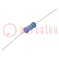 Resistor: metal oxide; 150kΩ; 2W; ±5%; Ø5x12mm; -55÷155°C