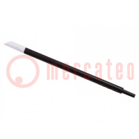 Tool: cleaning sticks; L: 88mm; Length of cleaning swab: 17mm
