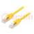 Patch cord; ETHERLINE® Cat.6a,S/FTP; 6a; koord; Cu; LSZH; geel; 5m