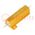 Resistor: wire-wound; with heatsink; 33Ω; 50W; ±5%; 50ppm/°C