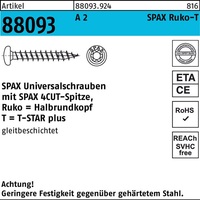 Schraube R 88093 Ruko Spitze/T-STAR VG 3