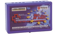 LEINA KFZ-Verbandkasten Euro, Inhalt DIN 13164, blau (89101021)