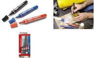 Pentel Permanent-Marker N60, Keilspitze, 4er Etui, sortiert (5102937)