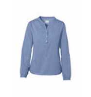 Hakro Damen Tunika Bluse Stretch RF #113 Gr. M ozeanblau