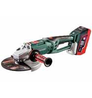 Metabo Akku-Winkelschleifer WPB 36 LTX BL 230; Kunststoffkoffer; 36V 2X6.2AH LIHD + Ladegerät ASC Ultra