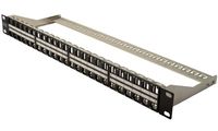 DIGITUS 19" Modular Patch Panel Kat.6A, 48 Port, schwarz (11005699)