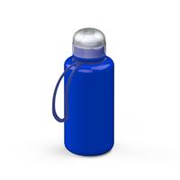 Artikelbild Drink bottle "Sports" clear-transparent incl. strap 0.7 l, blue/transparent