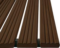 Holzrost Typ B dunkel Breite 120 cm