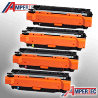 4 Ampertec Toner ersetzt HP CE260A+CE261A-63A 4-farbig