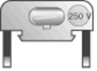Steck-Glimmlampe 250V 0,6mA Schalter