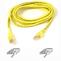 Belkin High Performance Cat6 Cable 25ft Yellow networking cable 7.5 m