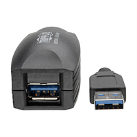 Tripp Lite U330-05M USB 3.0 SuperSpeed Active Extension Repeater Cable (A M/F), 5M (16.4 ft.)