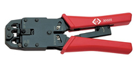 C.K Tools 430020 Kabel-Crimper Crimpwerkzeug Schwarz, Rot